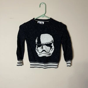 Gap Star Wars Stormtrooper Sweater Boys Size Small - Picture 1 of 3