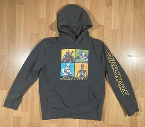 Star Wars Hoodie (Boys L) • Storm Trooper, Boba Fett, IG-88, Biker Scout - Picture 1 of 4