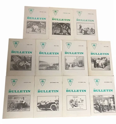 Morgan Three-Wheeler Club The Bulletin eleven 1996 Magazines Foto 1 de 3