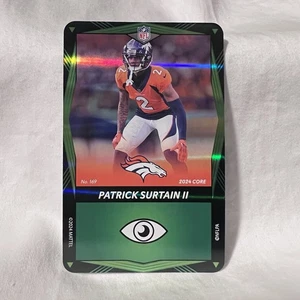 2024 Uno Elite NFL Core Edition PATRICK SURTAIN II #169 Denver Broncos Foil Card - Picture 1 of 2