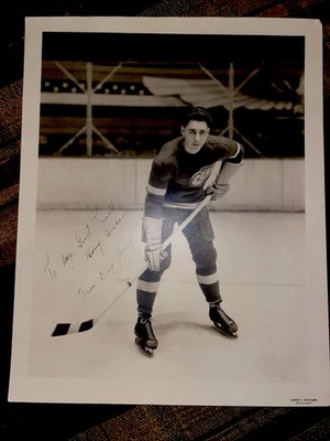 DOUG YOUNG NHL HOCKEY PHOTO DETROIT RED WINGS 1930S FALCONS OLYMPIA STADIUM AHL - Image 1 of 4