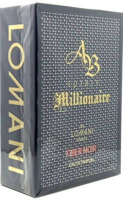 LOMANI AB SPIRIT MILLIONAIRE FIBRA NEGRA EDP SPRAY PARA HOMBRES 3,3 OZ / 100 ml ¡NUEVO! Foto 1 de 4