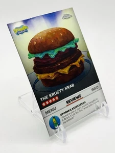 KRABBY PATTY - THE KRUSTY KRAB KELP REVIEWS #BB-3 - 2025 Topps Chrome Spongebob - Picture 1 of 3