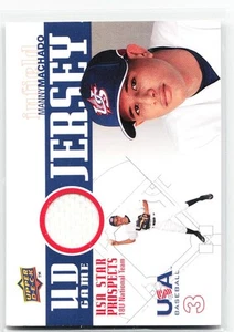 🔥 2009 Upper Deck Signature Stars MANNY MACHADO USA Star Prospects Jersey - Picture 1 of 2