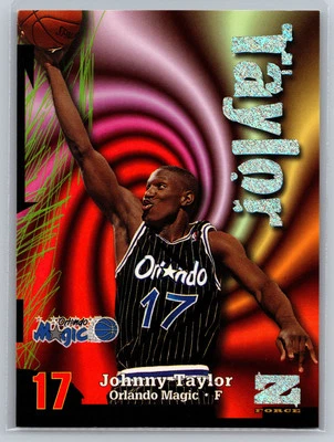 1997-98 SkyBox Z-Force #149 Johnny Taylor Force - Rave #/399 - Image 1 of 2