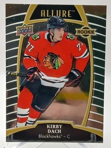 ๐ฅ 2019-2020 UD Allure #89 Kirby Dach Rookie Card โ Chicago Blackhawks ๐ฅ - Picture 1 of 2
