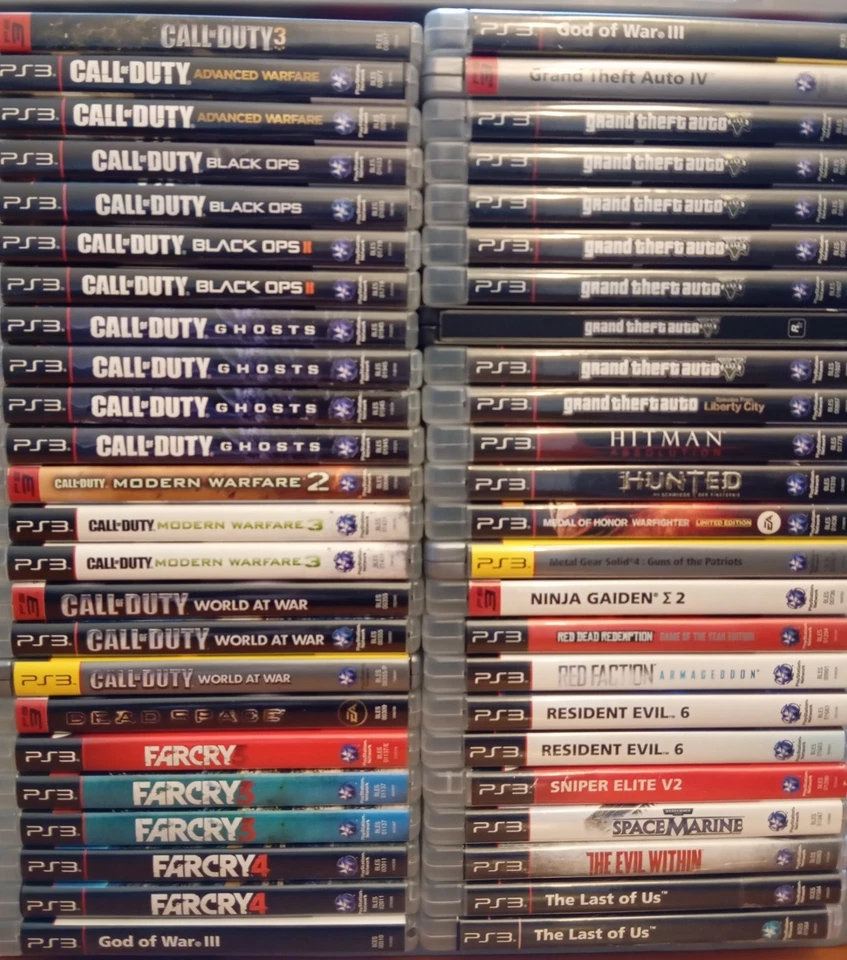 PS3 Spiele | Auswahl | Sony Playstation 3 Spiele | USK 18 - Bild 1 von 1