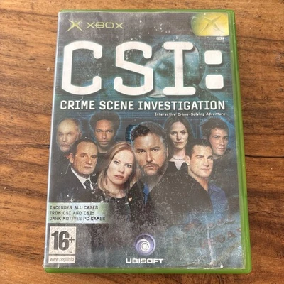 CSI Crime Scene Investigation Xbox (Complete With Manual) - Image 1 of 2