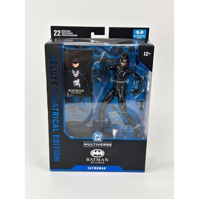 Figura McFarlane DC Multiverse Catwoman Batman Returns Deluxe Edición Teatral Foto 1 de 4