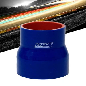 HPS 3" Long 1.38" > 1.75"(35mm>45mm) ID Blue 4Ply Silicone Reducer Coupler Hose - Picture 1 of 2