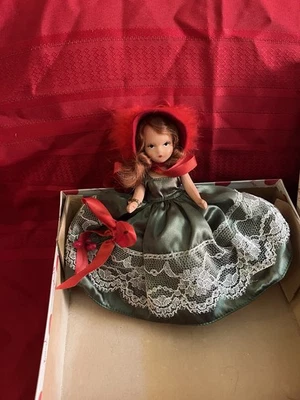 Muñeca Nancy Ann Storybook 'For December, Just a Dear' figura de colección #198 Foto 1 de 4