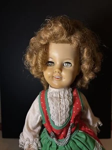 Vintage 1950’s Ideal Shirley Temple Doll ST-17-1 Rare Dress Flirty Eyes 17 “ - Picture 1 of 12