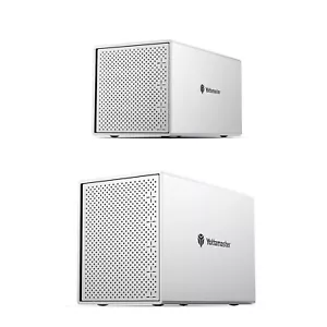 4 5 Bay Typ-C Typ-B Festplattengehäuse Ghäuse für 2,5" 3,5" SATA SSD HDDs 64 80T - Bild 1 von 21