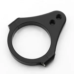 CNC 50mm Dirtbike Pivot Streetbike Steering Damper Bracket Fork Clamp Tube Mount - Picture 1 of 6