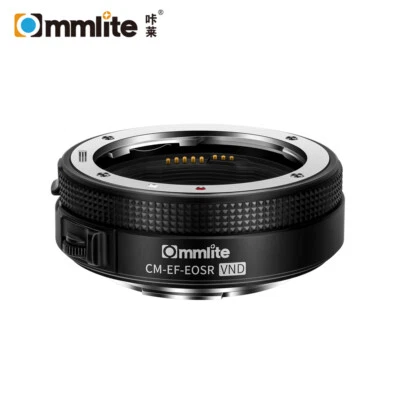 Commlite CM-EF-EOS R VND Auto Focus Lens Adapter Canon EF EF-S to EOS R R5 R6 RP - Image 1 of 4