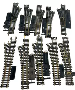 Lot Of Various Branded HO Brass Track 6 LH And 4 RH Switches - preowned - Picture 1 of 1