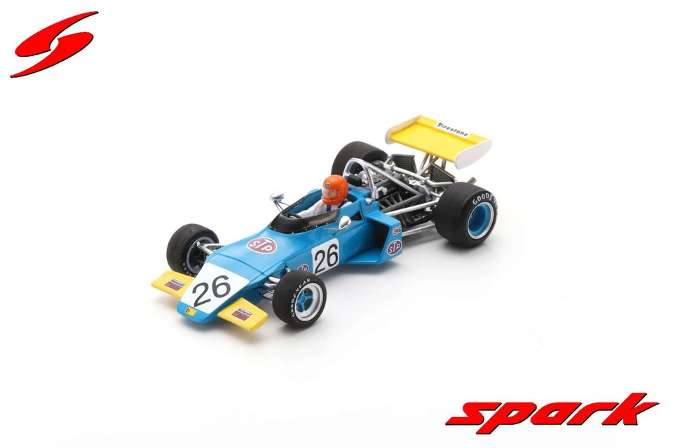 Spark 1/43 Brabham BT38 #26 3rd Salsburgring F2 1972 Dave Morgan S7439 - Immagine 1 di 1