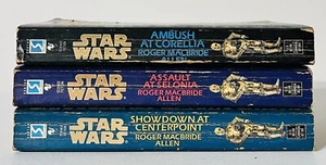 Star Wars: The Corellian Trilogy By Roger Macbride Allen Book 1, 2 & 3 Paperback - Picture 1 of 12
