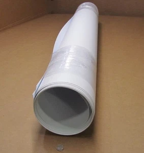 Foglio HIPS in polistirolo, bianco spessore 0,080" x 48" larghezza x 96" lunghezza - Foto 1 di 6