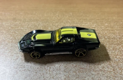 Corvette suelto 1969 negro Hot Wheels 2008 Mystery Car 1/64 Foto 1 de 3