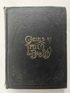Gems of Truth and Beauty 1890 by Charles Albertson Vintage HC Talmage Beecher - Picture 1 of 7