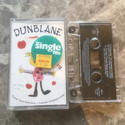 DUNBLANE - Throw These Guns/Knockin' On Heaven's Door. Cassette Single 🌟🌟🌟 - Image 1 of 2