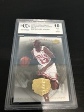 2009-10 Upper Deck Michael Jordan Legacy Collection Gold BCCG 10 Mint