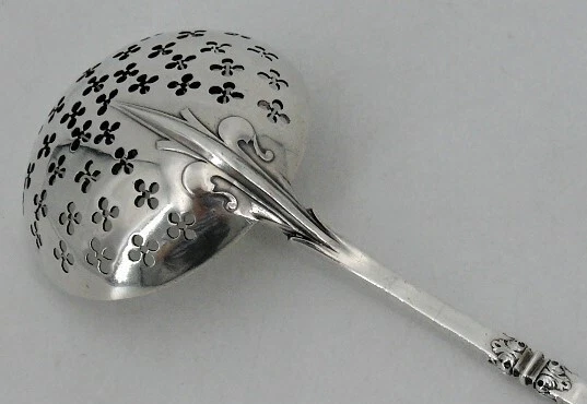 Cardeilhac Néo-Renaissance, cuillère à sucre/saupoudreuse, argent massif Minerve - Photo 1/4