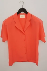 Women Pendleton Blouse Short Sleeve Button Short Sleeve IT46 US10 UK14 XMD84 - Picture 1 of 7