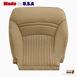 Cubierta inferior de cuero perforado para pasajeros Chevy Corvette 1997 a 2004 roble claro - Imagen 1 de 11