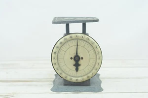 Antigua/vintage Gris American Steel Products Escala 6,5" Diámetro Cara 24 libras - Imagen 1 de 7