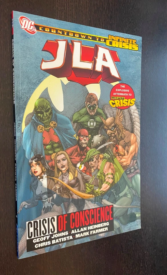 JLA Volumen 19 TPB (DC Comics 2006) -- Mundo sin Liga de la Justicia -- Fuera de existencia Foto 1 de 1