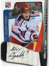 2007/08 Kitchener Rangers Autographs - ALEX DZIELSKI