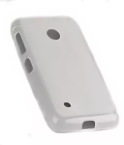 Silikon TPU Cover Handy Case Hülle Kappe Schale in Foggy für Nokia Lumia 530 - Bild 1 von 2