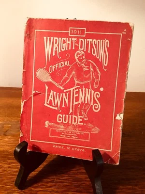 wright and ditson's Official lawn tennis Guide For 1911  - Image 1 of 4
