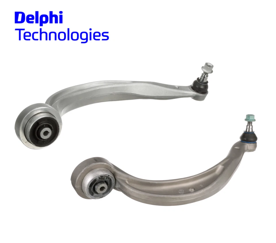 Brazo de control inferior delantero trasero curvo Lt & Rt OE Delphi para Audi A6 A7 Quattro Foto 1 de 1