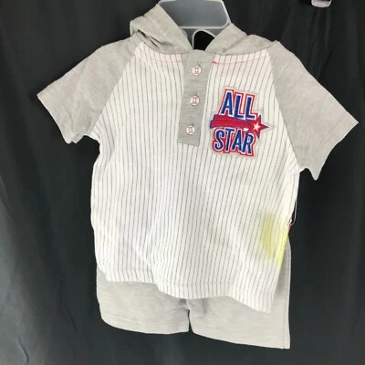 Camisa y pantalones cortos Kidgets All Star para niños pequeños talla 12 m sku 1625418 Foto 1 de 4