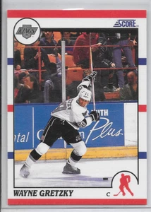 1990-91 Wayne Gretzky Score Blue Hockey Card #1 Los Angeles Kings - Imagen 1 de 2