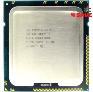 Intel Core i7-940 2.93GHz 4-Core LGA1366 8MB Desktop CPU Processor SLBCK 130W - Picture 1 of 1