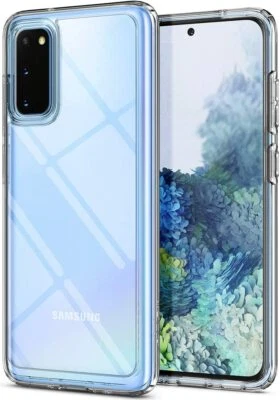Funda Transparente Silicona TPU Parachoques Samsung Galaxy S9 S10 S20 Plus Foto 1 de 4