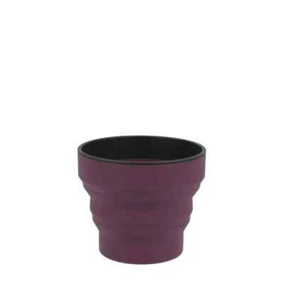 Lifeventure Ellipse zusammenklappbare Tasse - lila