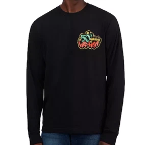 Hip hop Long sleeve T-shirt for men, Black,2XL - Picture 1 of 3
