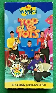 Wiggles, The: Top of the Tots (VHS, 2006) Vintage Rare Video ++ FREE DVD - Picture 1 of 2