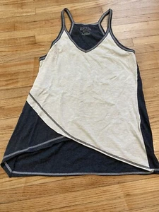 Kenneth Cole Reaction Medium spaghetti strap shirt top women color block - Picture 1 of 5