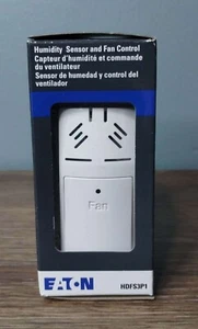 Eaton HDFS3P1-W-BX-LW Humidity Sensor and Fan Control 15 AMP 120 Volt - New - Picture 1 of 6
