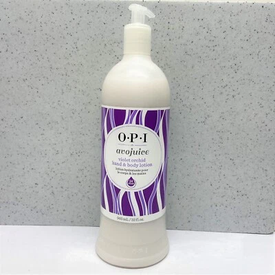 OPI avojuice - Orquídea violeta - Loción para manos/cuerpo - 32 fl oz. / 960 ml Foto 1 de 2