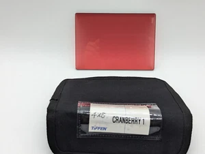 Tiffen 4x5.65" Cranberry 1 Solid Color Glass Filter MFR #45650CR1 - Picture 1 of 4