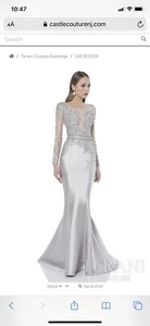 Terani Couture Mermaid Gown 1613E0356 - Picture 1 of 12