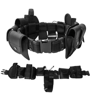 10 in 1 police Tactical belt Security Guard Belt,Versatile Military Modular E... - Picture 1 of 7