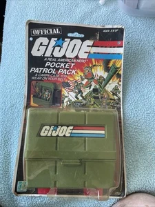 Hasbro G.I. 1983 Joe Pocket Patrol Pack {senza figurine) mai aperto, copertina in plastica - Foto 1 di 8